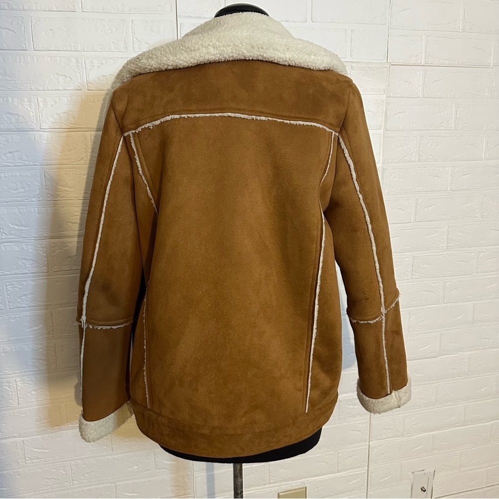 THE FIFTH LABEL Camel JACKET w ivory NWT XS - Picture 6 of 8